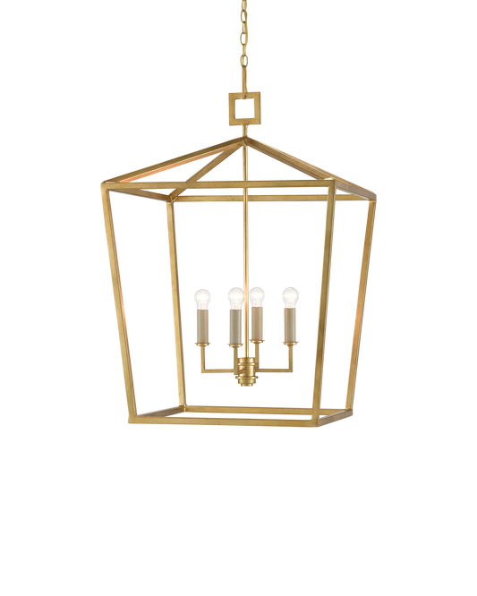 Denison Large Gold Lantern
