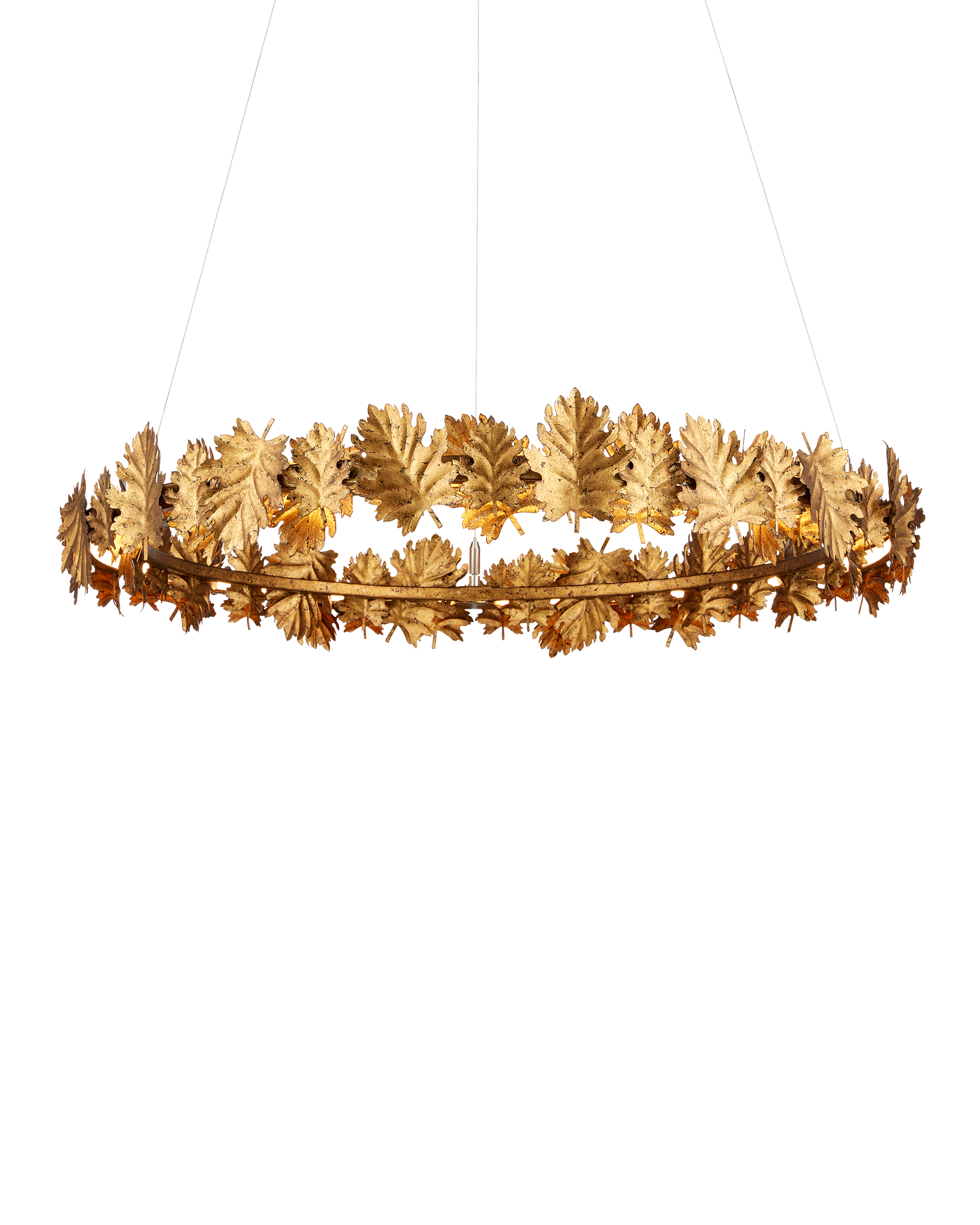 English Oak Chandelier