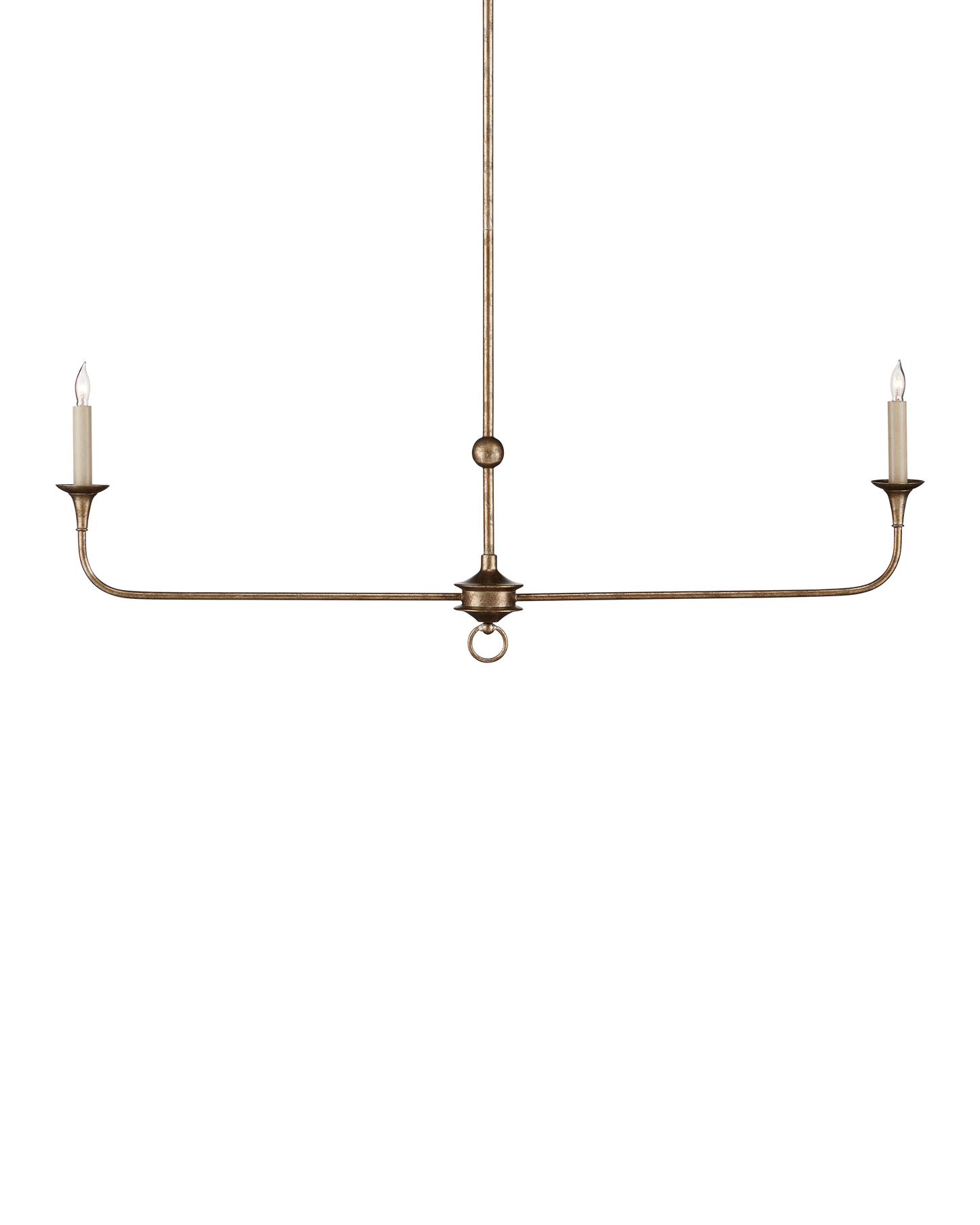 Nottaway Linear Bronze Chandelier