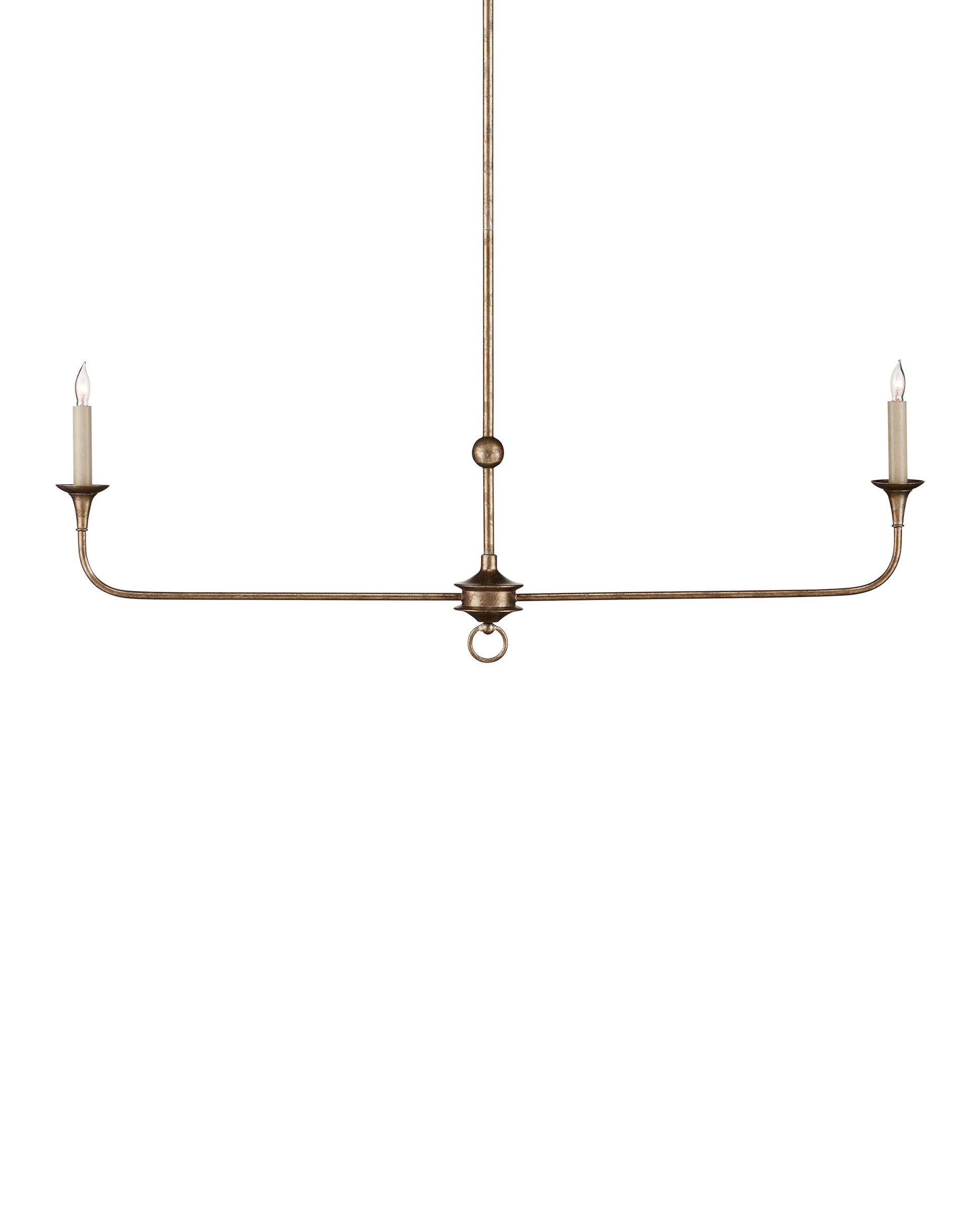 Nottaway Linear Bronze Chandelier