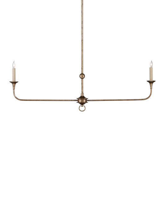 Nottaway Linear Bronze Chandelier