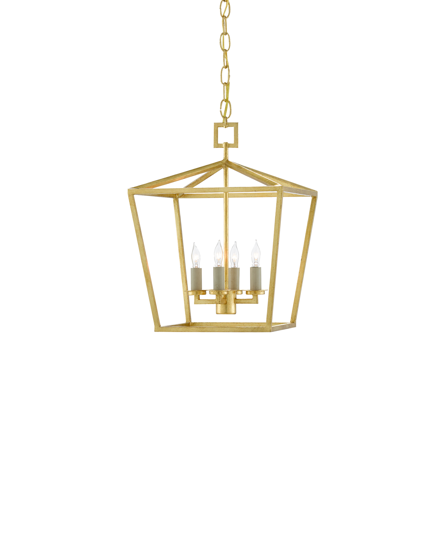 Denison Small Gold Lantern