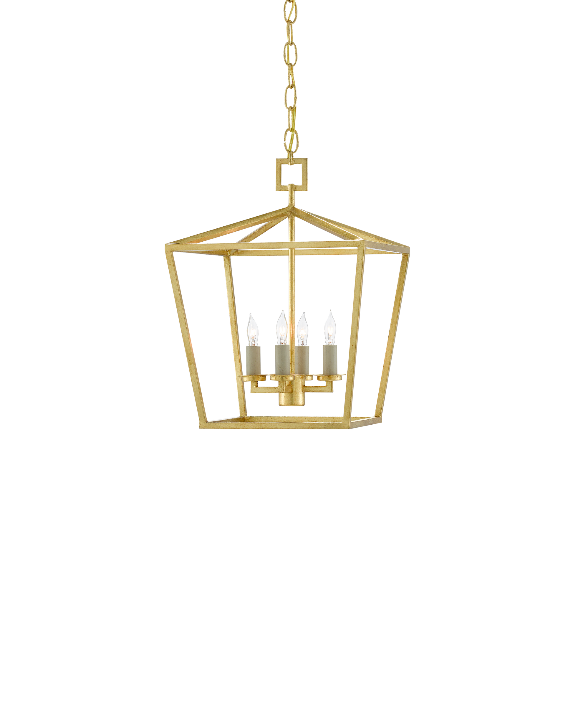 Denison Small Gold Lantern