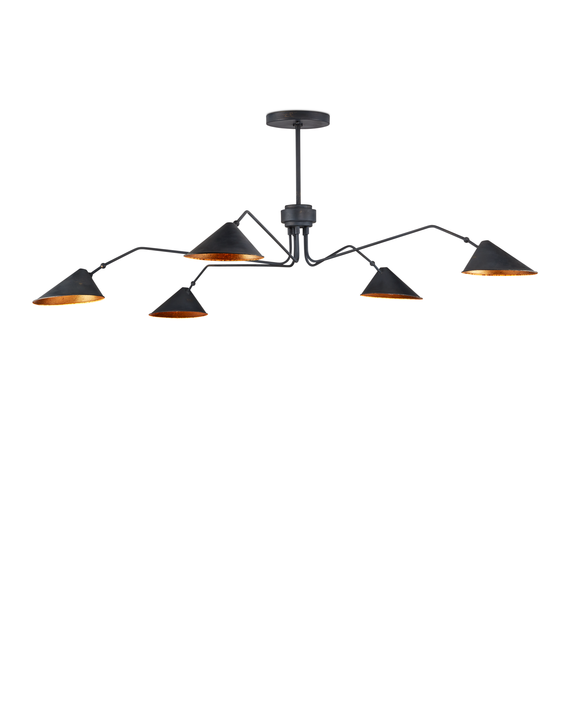 Serpa Black Chandelier