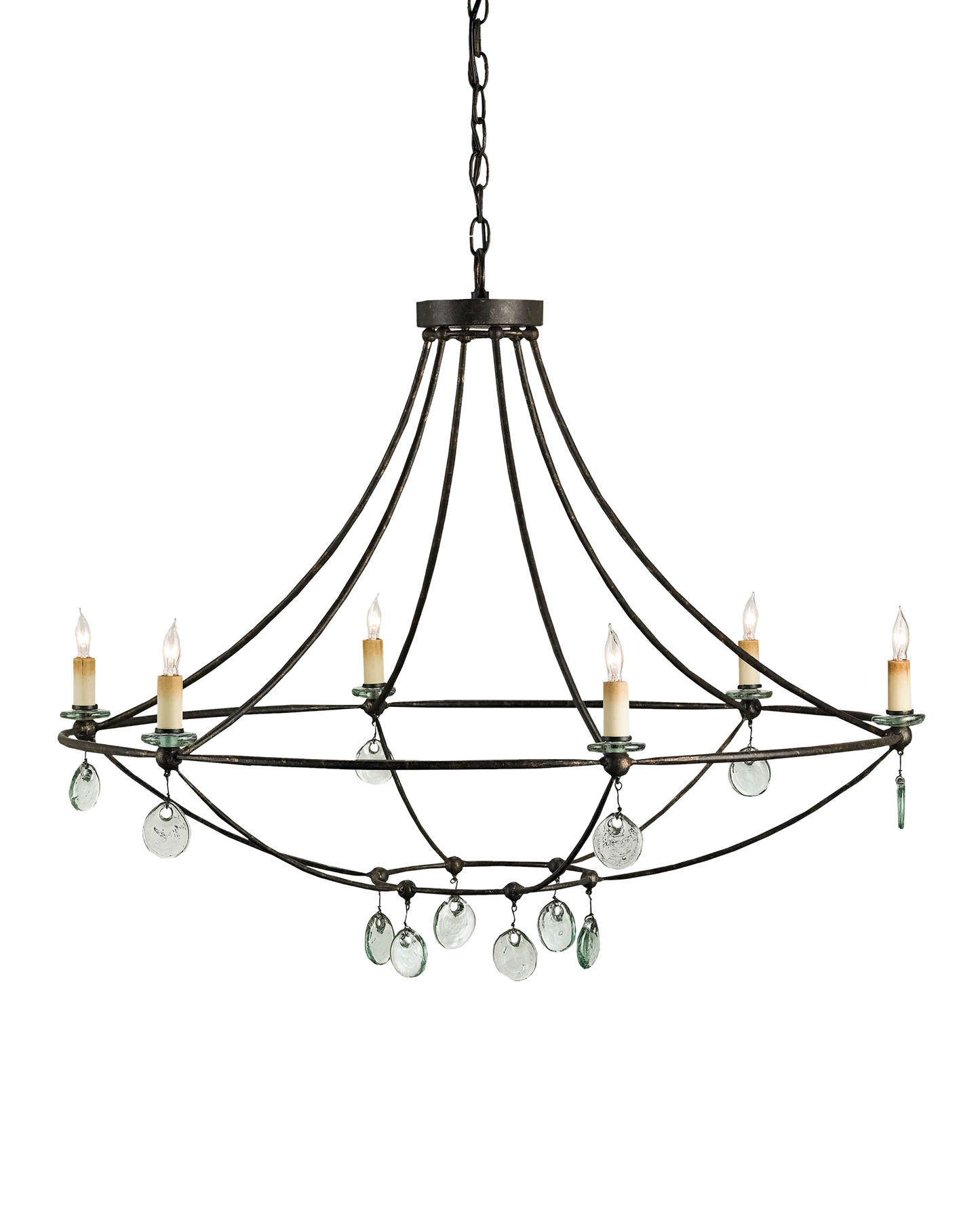 Novella Large Black Chandelier