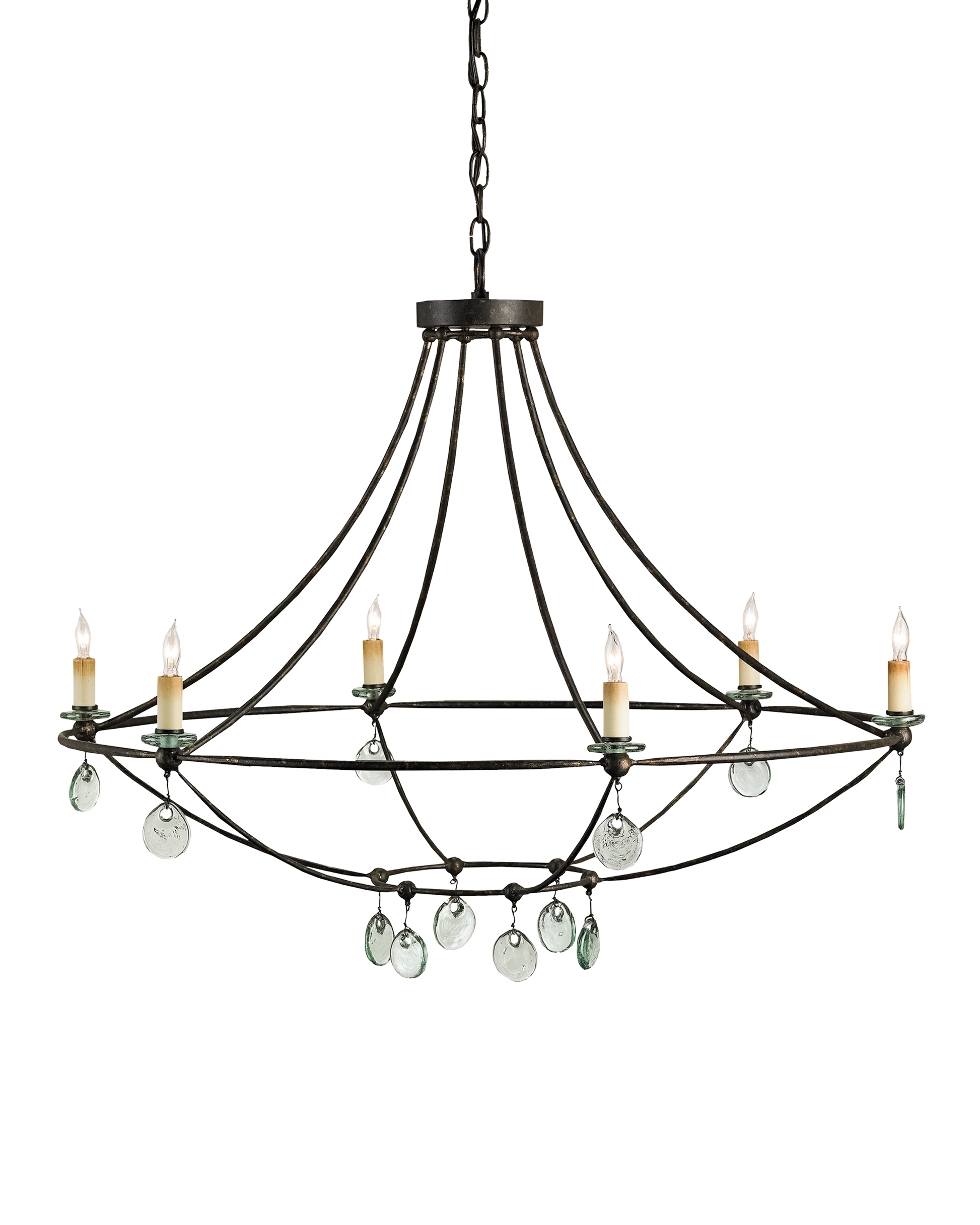 Novella Large Black Chandelier