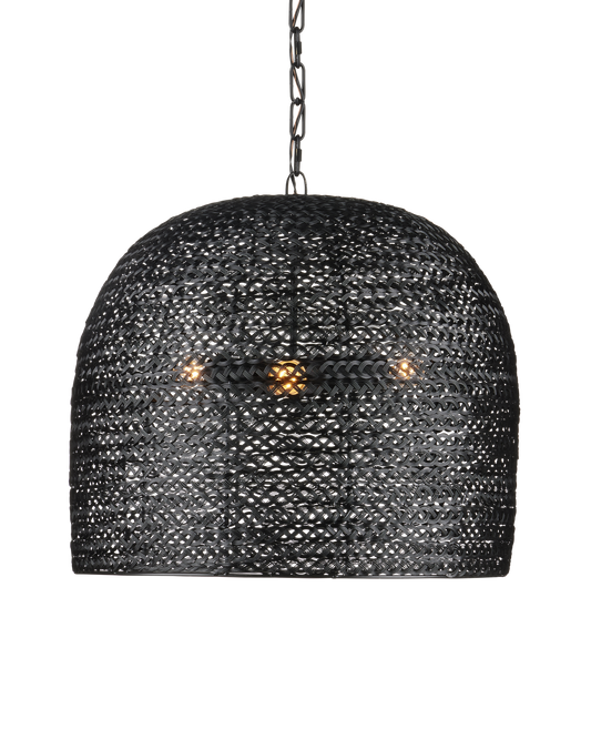 Piero Medium Black Chandelier